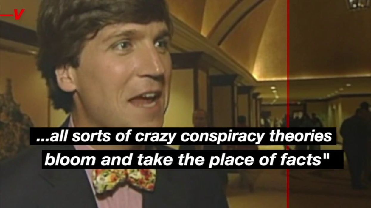 Daily Show supercut reveals Tucker Carlson's most terrifying habit