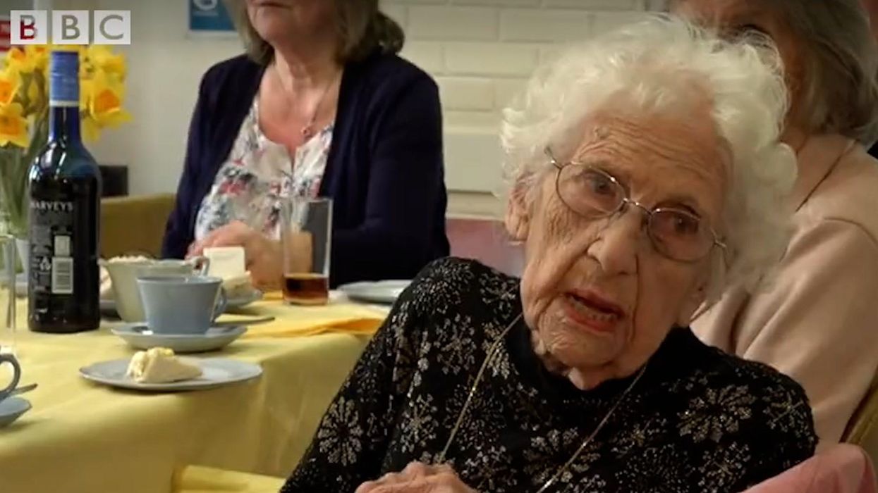 106-year-old woman says 'brandy and a ciggie' are the key to a long life