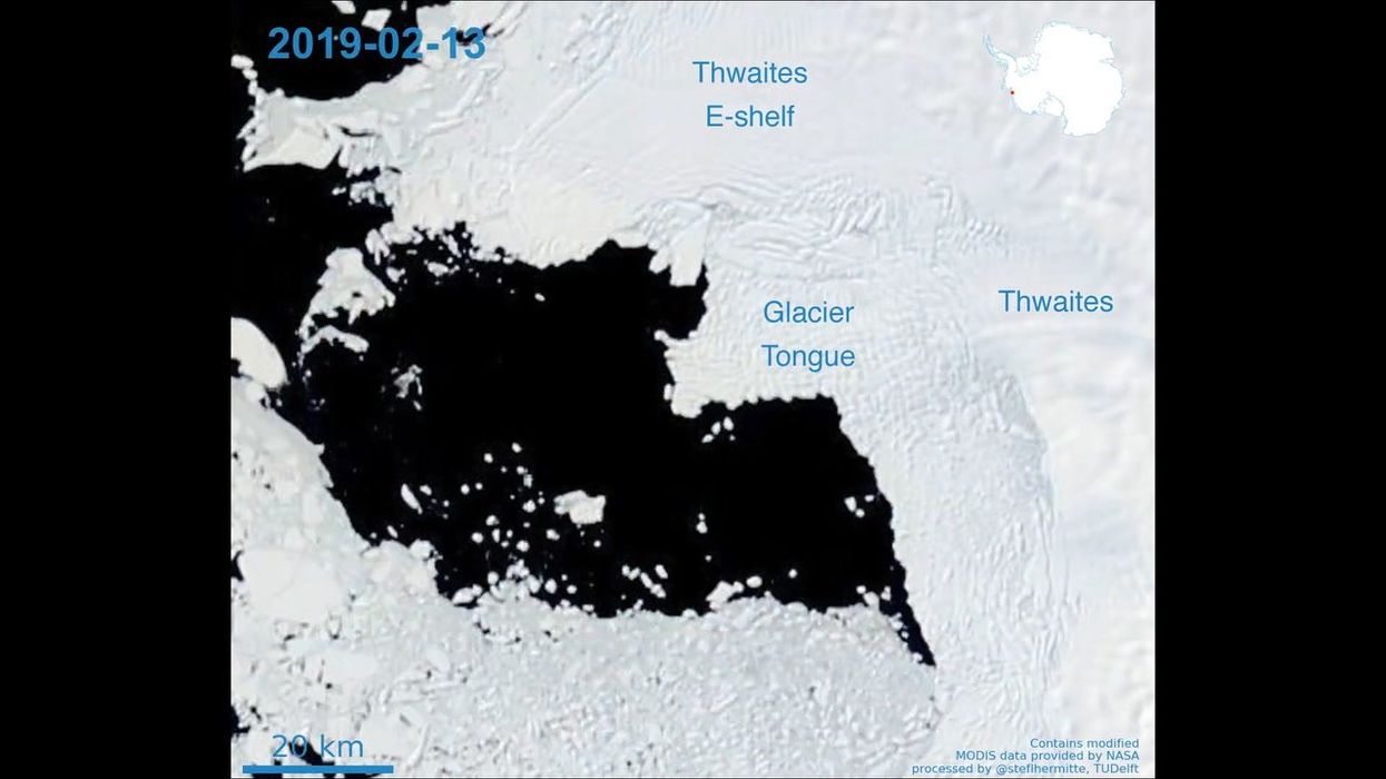 Scientists troubled by 'doomsday glacier' discovery