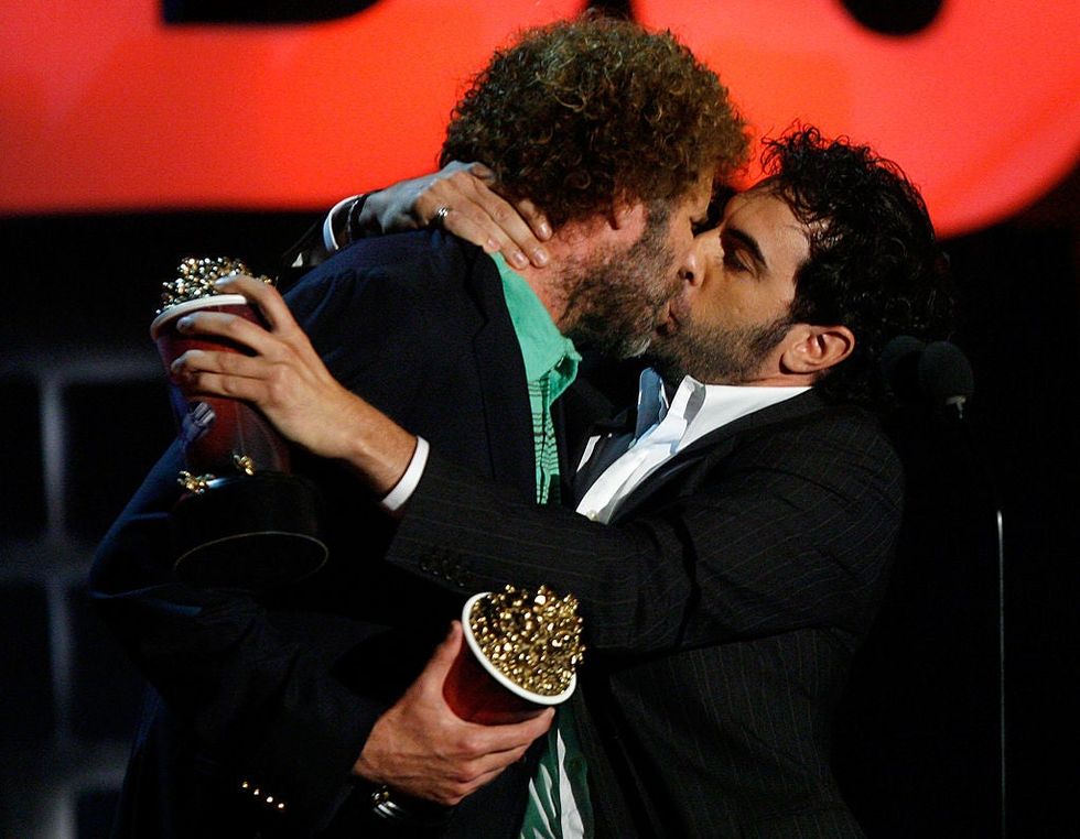 3 June 2007, Will Ferrell and Sacha Baron Cohen.