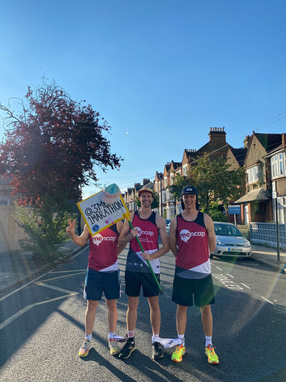 (3 Men 1 Marathon)