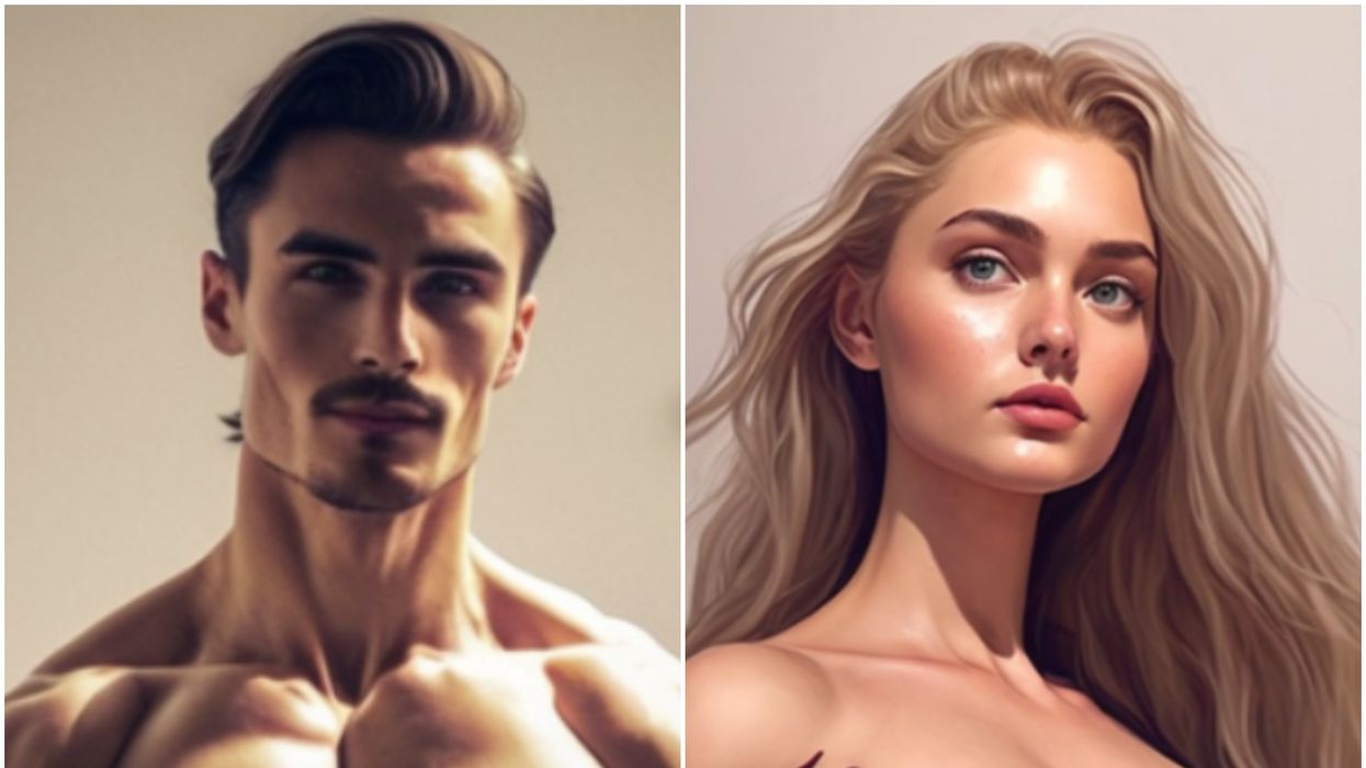 AI creates images of 'ideal' men and women | indy100