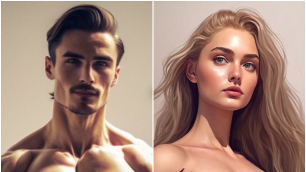 This is what the 'perfect' man and woman look like, according to AI