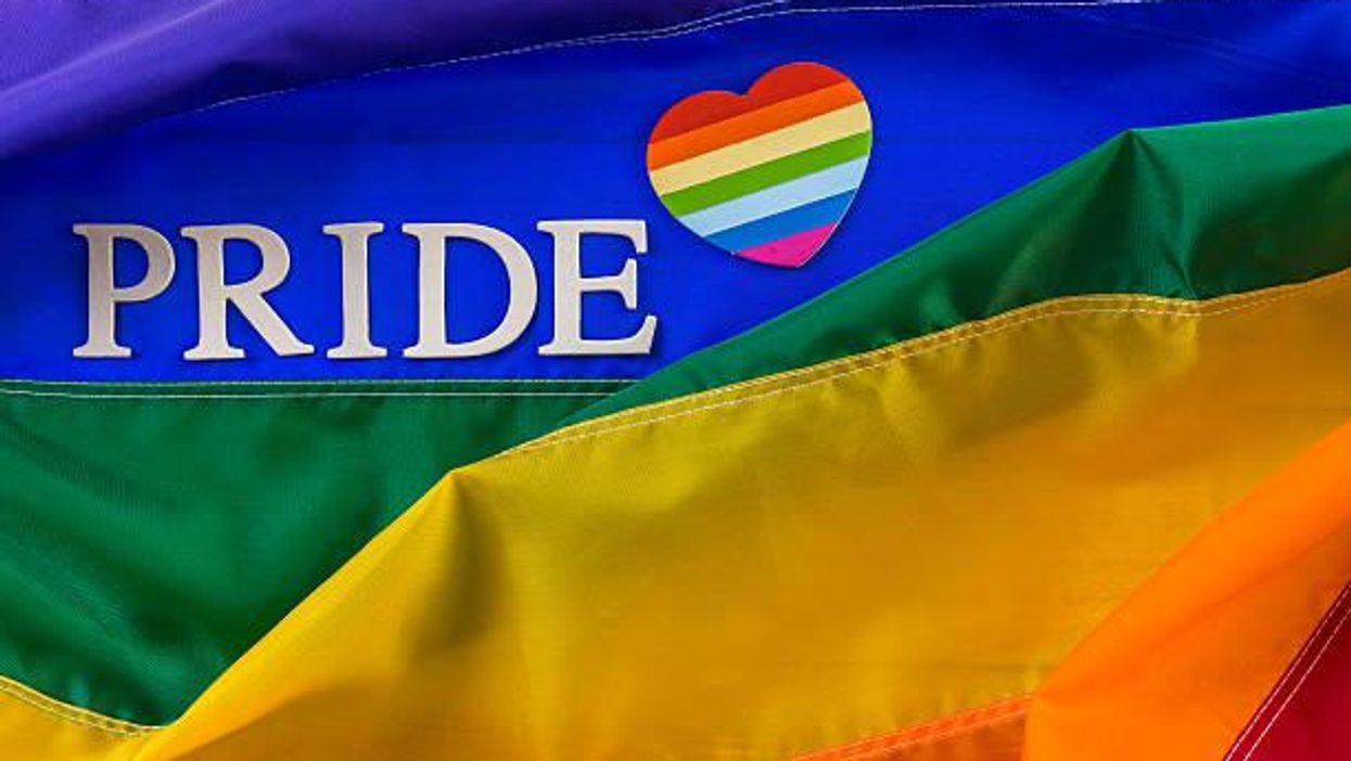 How has the Pride rainbow flag evolved to represent the LGBTQ+ movement?