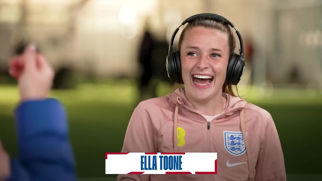 Five times England Lioness Ella Toone was a legend off the pitch