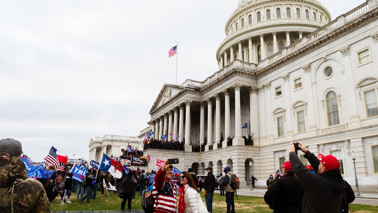 <p> 587 people have been arrested and charged with crimes linked to what has been <a href="https://www.insider.com/internet-slams-fbi-ask-for-help-identifying-mob-2021-1">called</a> “one of the most well-documented crimes in US history.”</p>