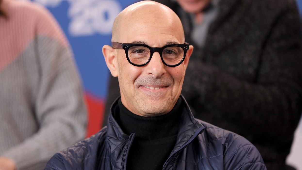 <p>A cardboard cut-out of Stanley Tucci was just one of the weirdest things people have displayed in their window.</p>