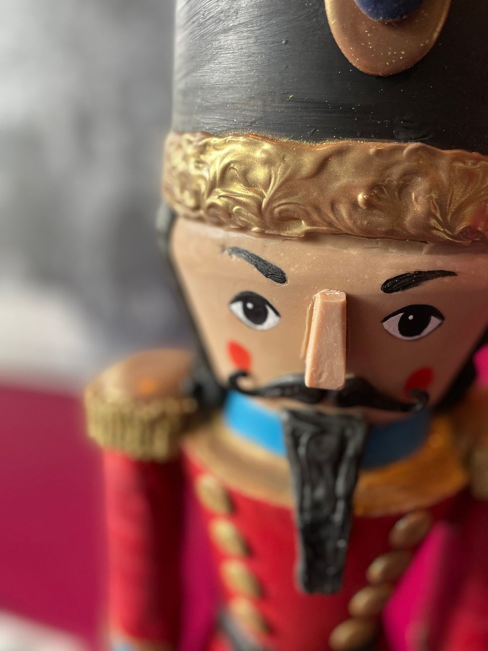 A chocolate Nutcracker model made by Cadbury World chocolatiers (Phil Barnett/PA)