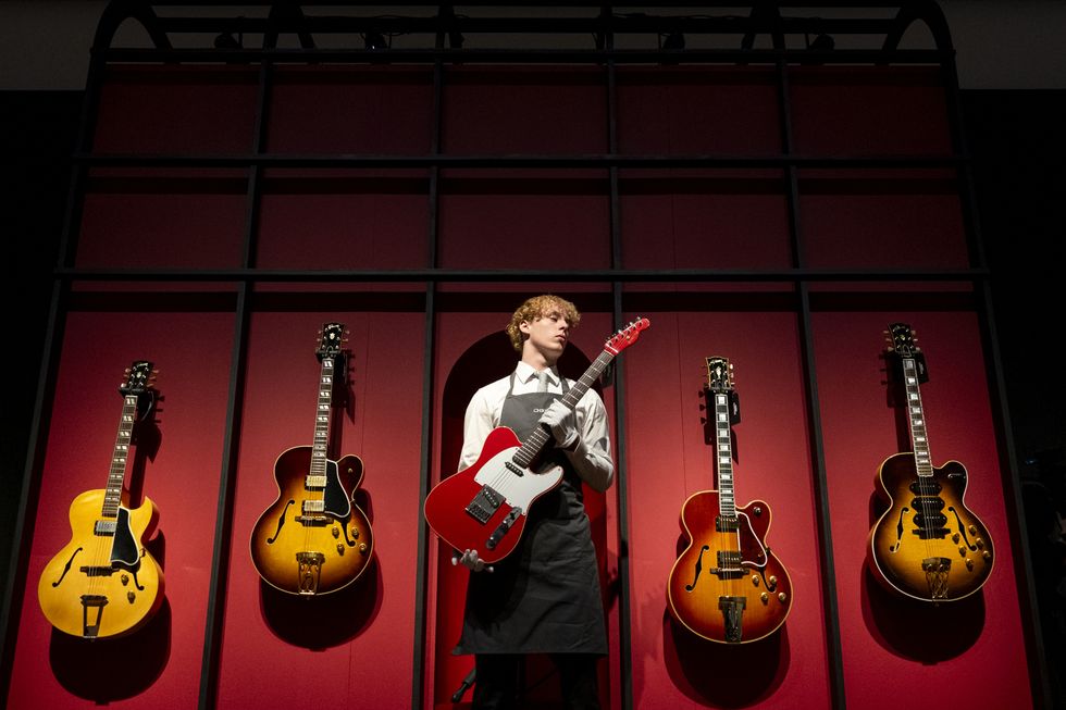 Guitar collection from Dire Straits frontman makes millions for charity