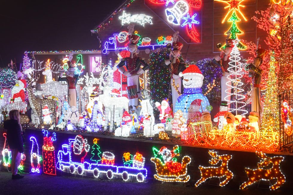 In Pictures: Dazzling displays help to spread the Christmas spirit