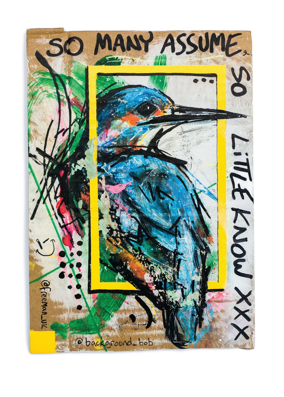 A collaboration piece from Graham Freeman and Noah