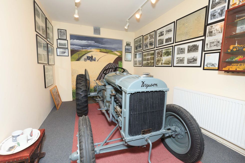 A collection of Massey Ferguson tractor memorabilia described by auctioneers as most likely the largest in existence in the world is to go under the hammer. (Tim Scrivener/ Cheffins/ PA)