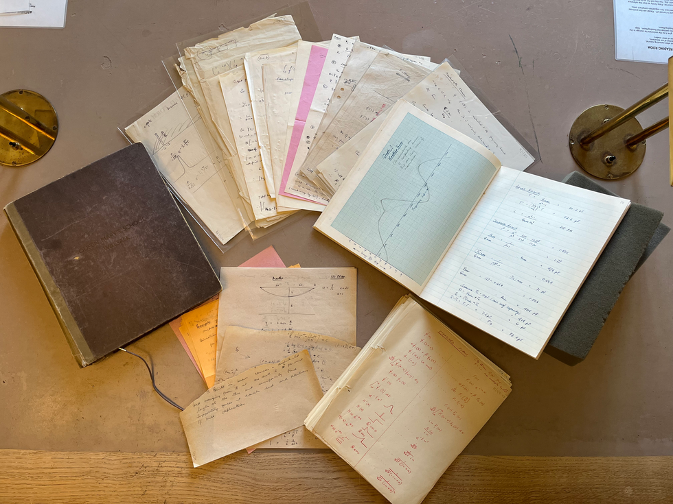 A collection of rare project writings by Second World War codebreaker\u00a0Alan\u00a0Turing, the Delilah papers, has been saved for the nation. (King's College Cambridge/ PA)