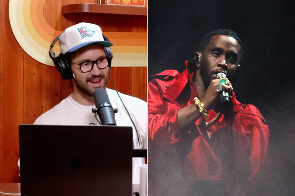 A composite image of Jeff Wittek and Diddy