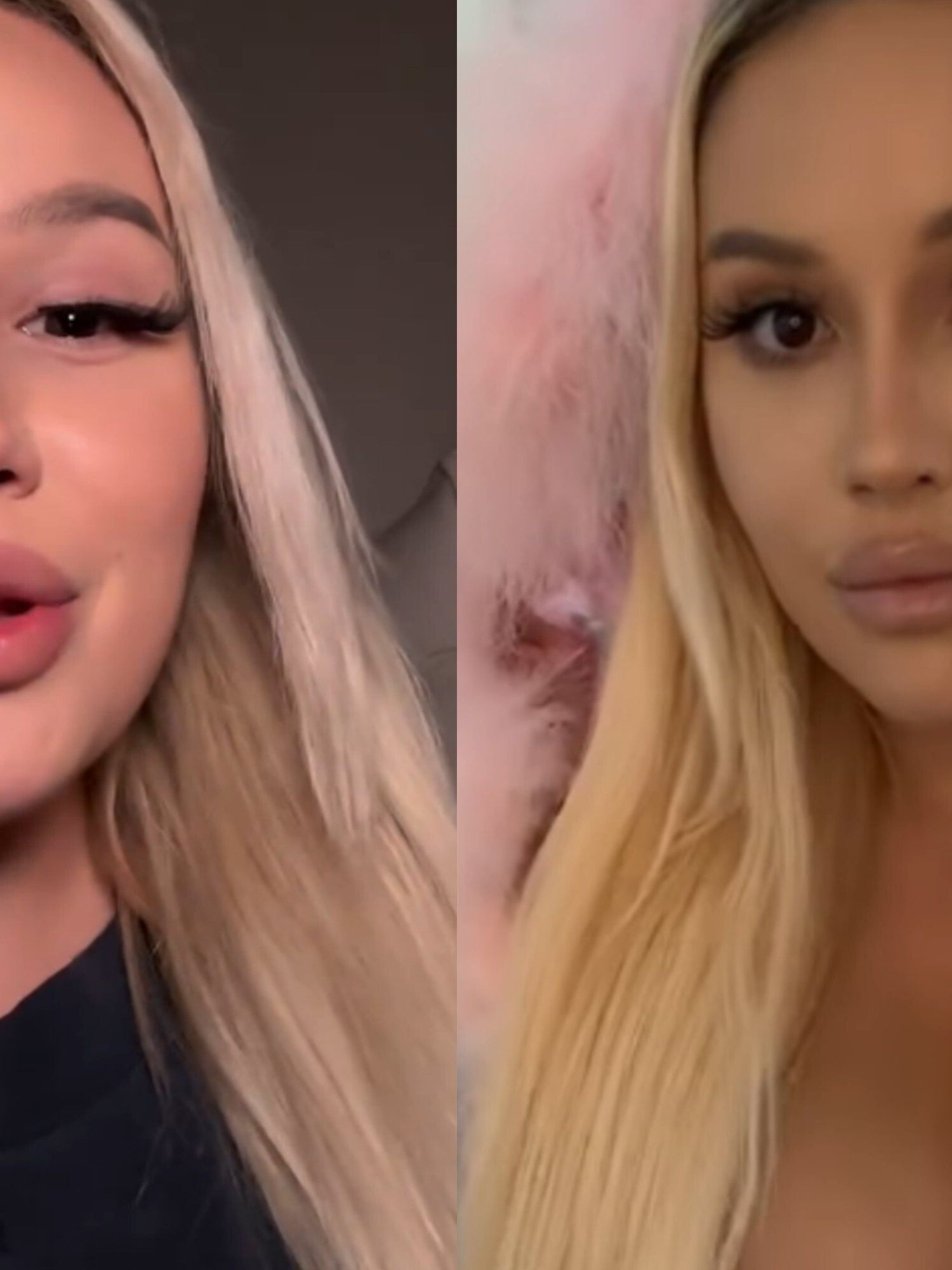 A composite image of Kylie Page