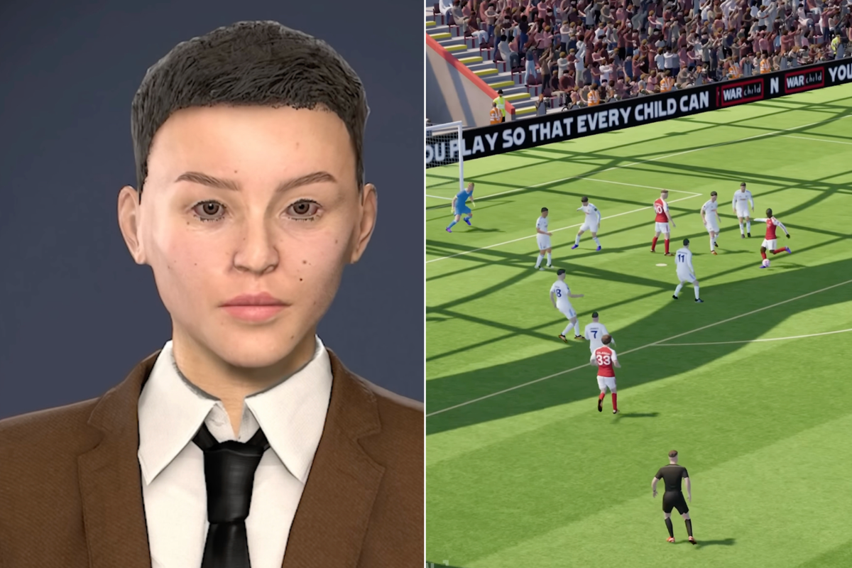 A composite image of screenshots from Football Manager 26 trailers
