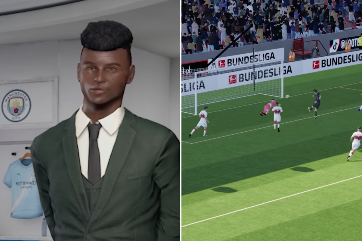 A composite image of screenshots from Football Manager 26