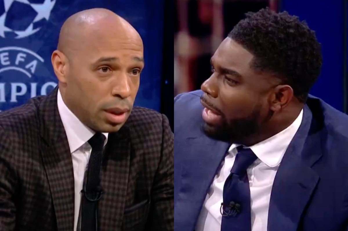 Thierry Henry schools CBS panel in second language