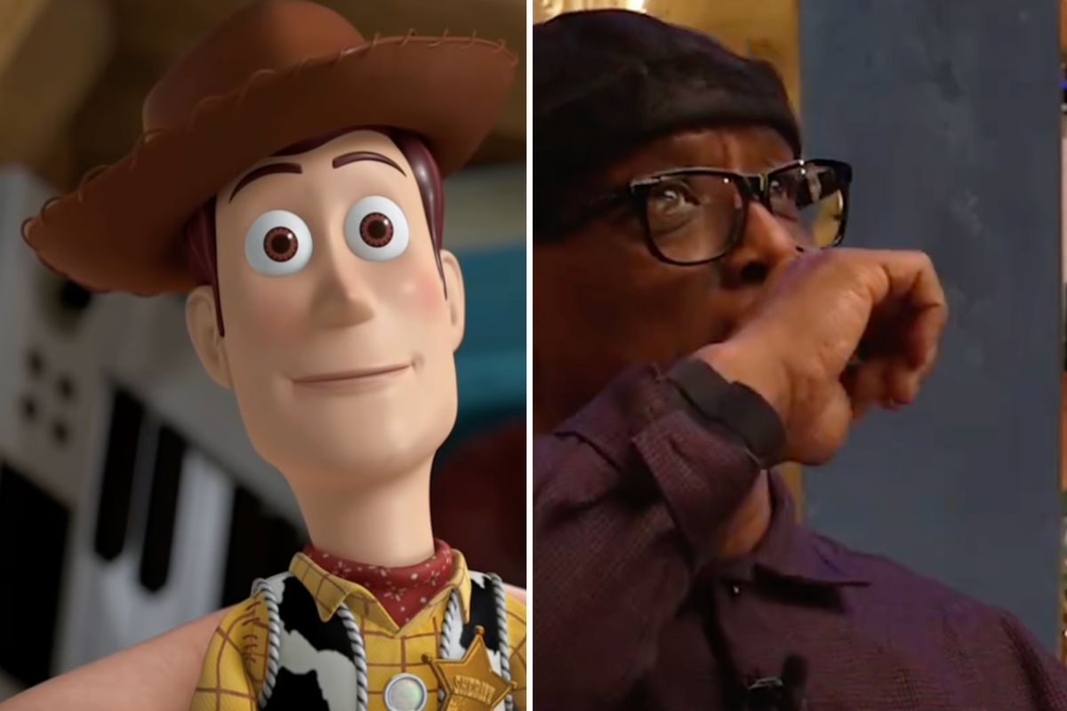 Ian Wright left in tears when speaking about Toy Story 3