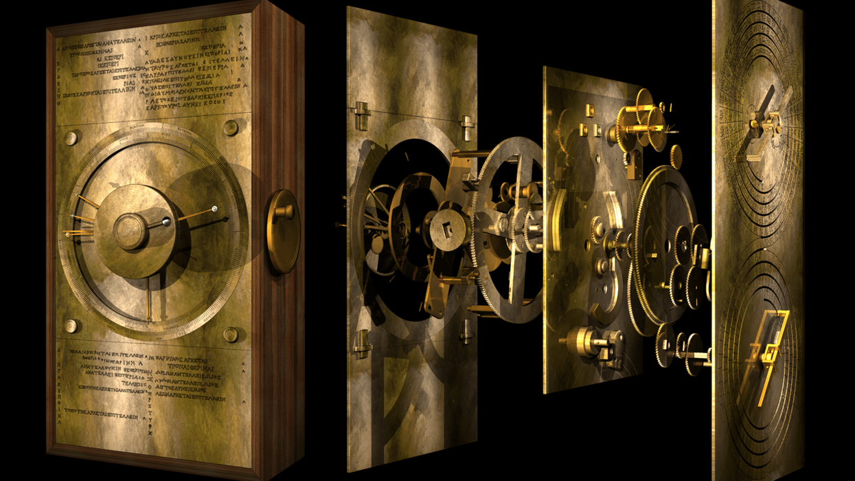 The oldest computer in the world is the Antikythera mechanism and it's ...