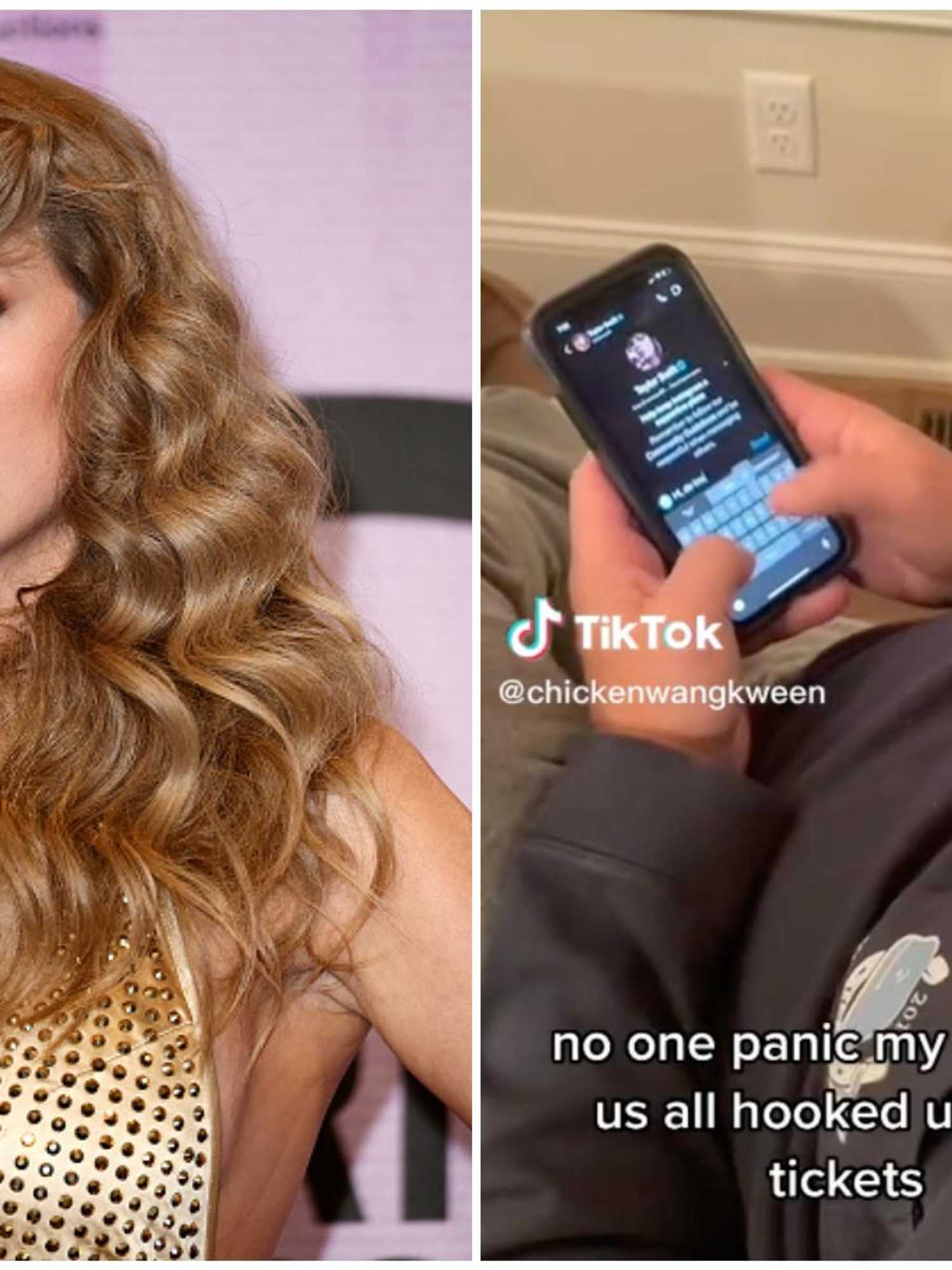 TikToker goes viral after showing dad's attempt to get her Taylor Swift tickets