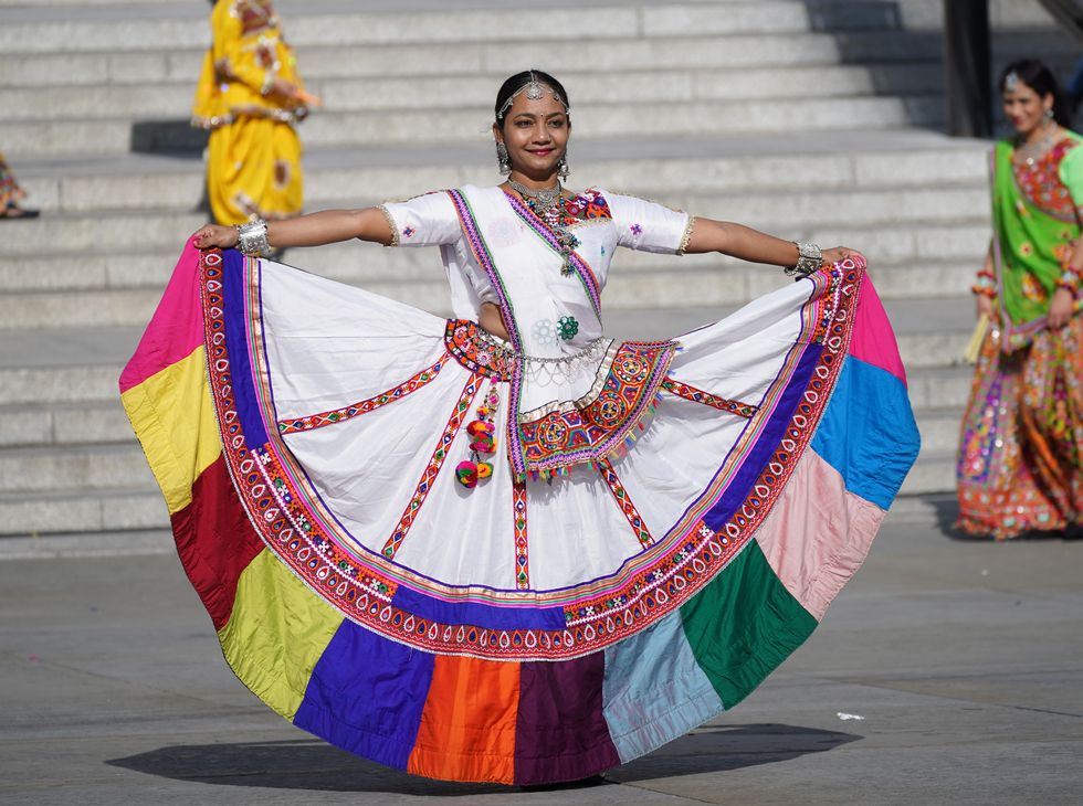 In Pictures: Trafalgar Square awash with colour in Diwali celebration