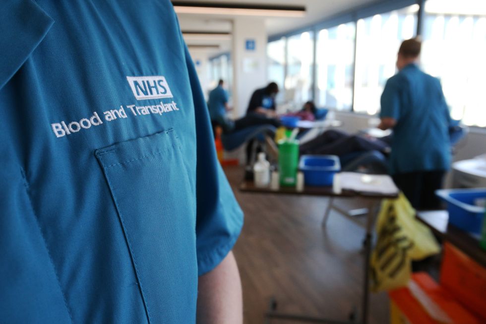 A donor carer\u2019s branded uniform (Jonathan Brady/PA)