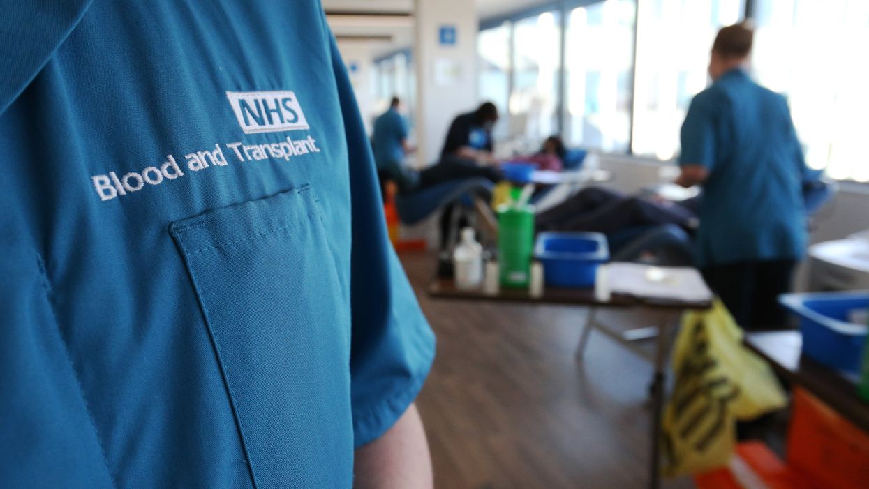 A donor carer’s branded uniform (Jonathan Brady/PA)
