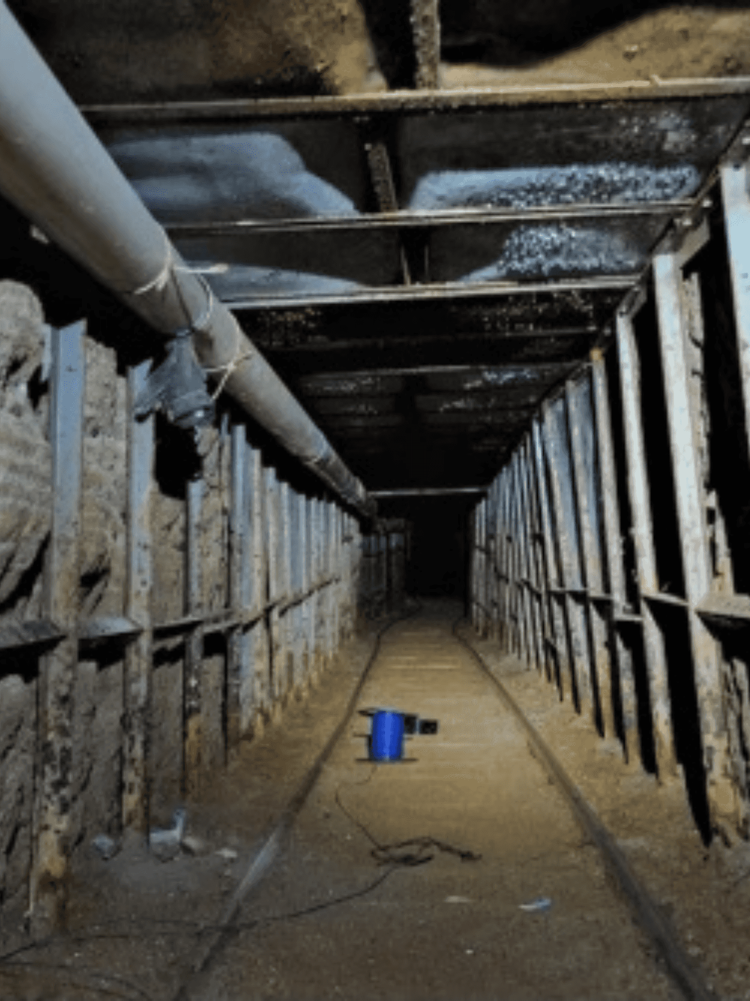 Drug smuggling tunnel with own rail system discovered beneath the US-Mexico border