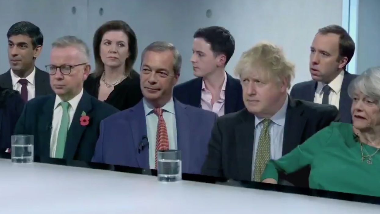 A fake Alan Sugar takes on the Tories in this satirical reimagining of The Apprentice