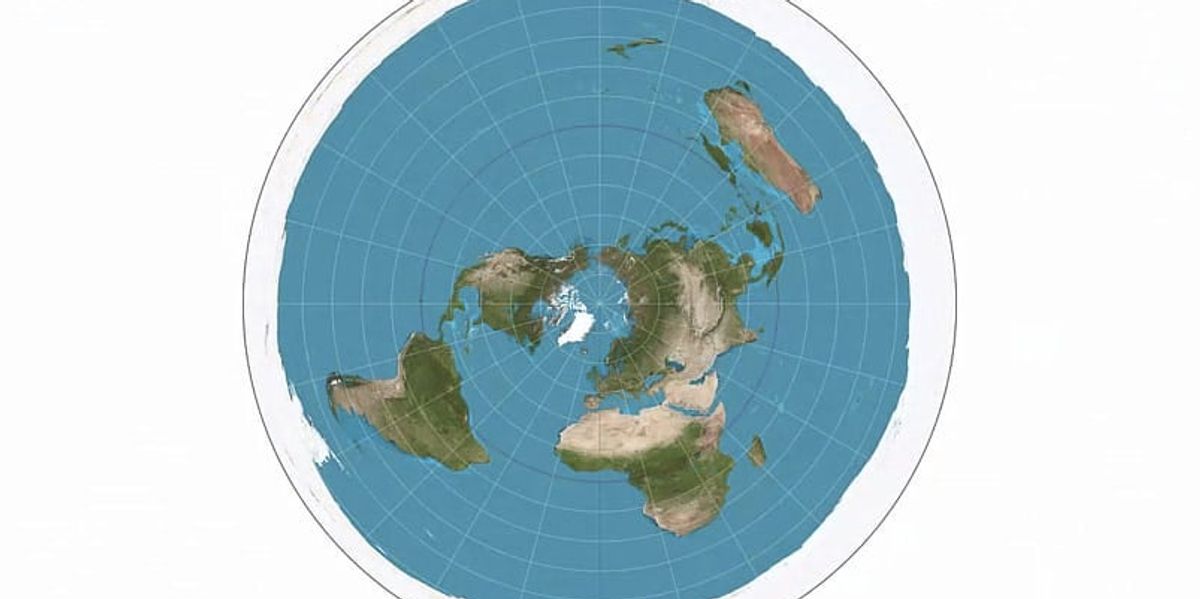 A Flat Earther Was Shown The edge Of The Planet To Mock Conspiracies A flat earther was shown the edge of the planet to mock conspiracies
