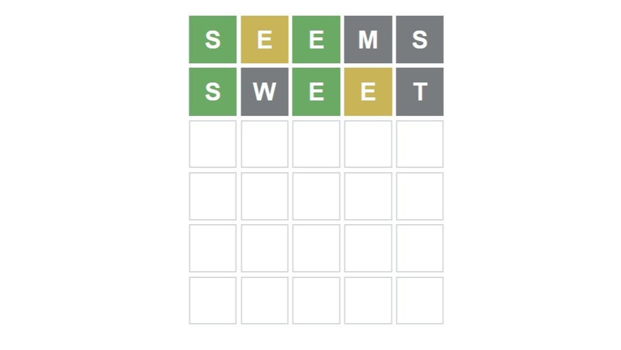 <p>A game if Wordle</p>