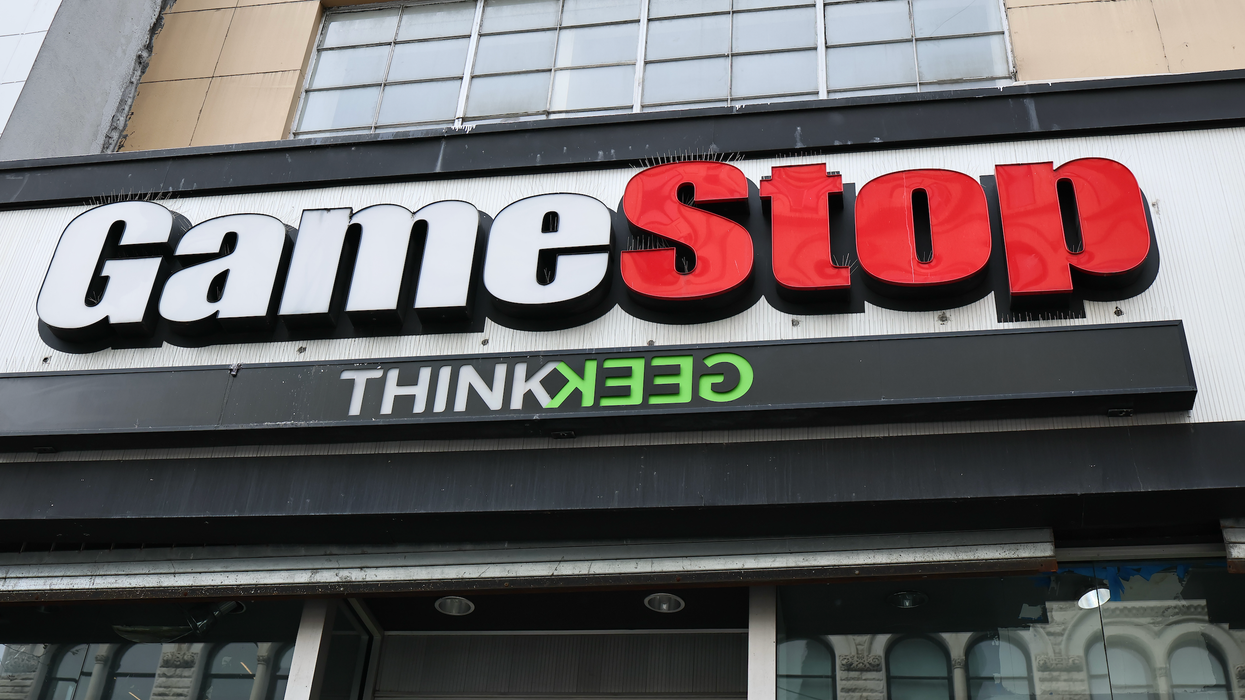 A Gamestop store is seen in Union Square on April 04, 2025 in New York City
