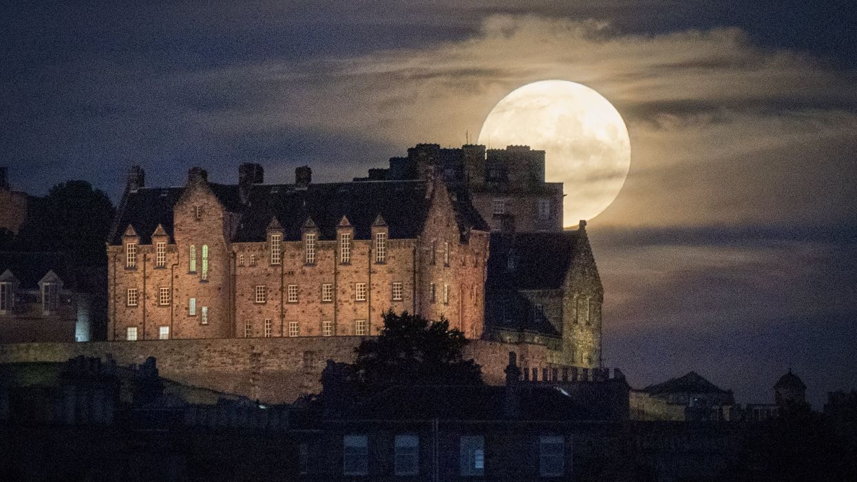 A group of people claim to have seized Edinburgh Castle (Jane Barlow/PA)