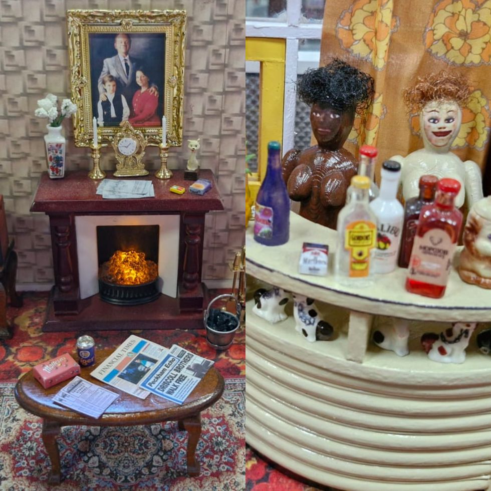 Northumberland joiner recreates mini version of Del Boy’s ‘cushty’ Peckham flat