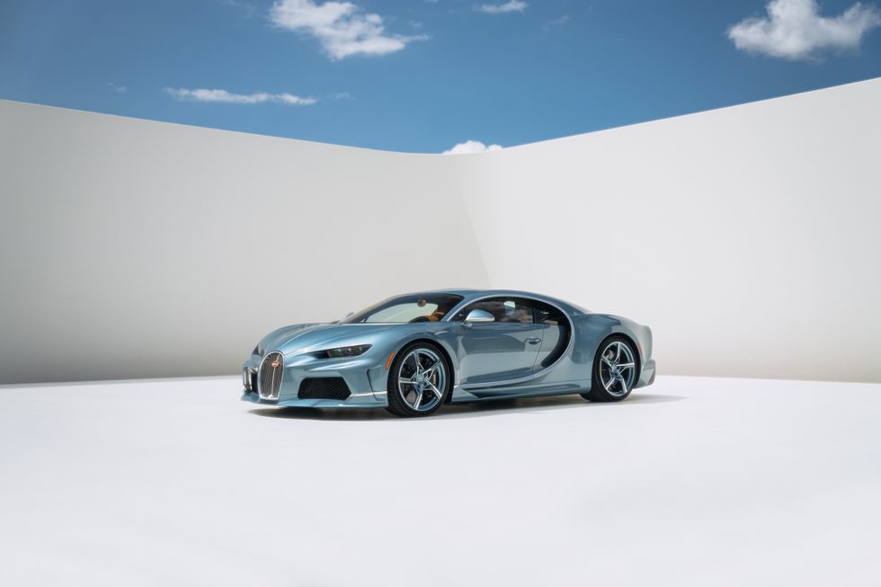 This £3m Bugatti Chiron Super Sport was bought as a 70th birthday present