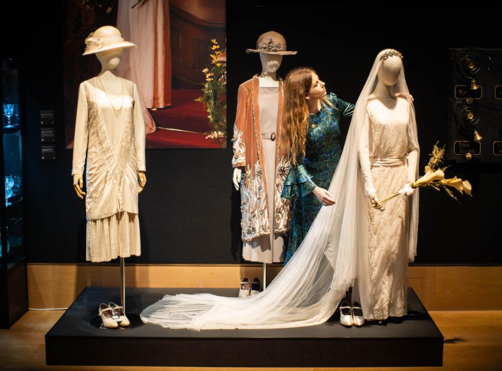 Downton Abbey props and costumes go on display ahead of auction