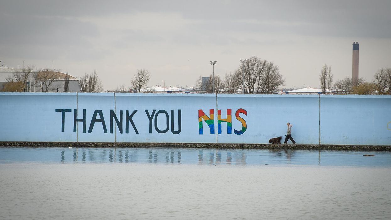 <p>A message to express gratitude to the NHS</p>