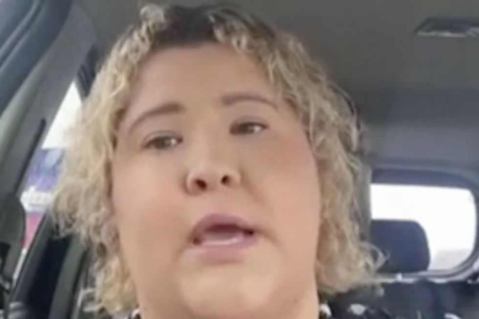 <p>A mother who spoke out about the assembly</p>