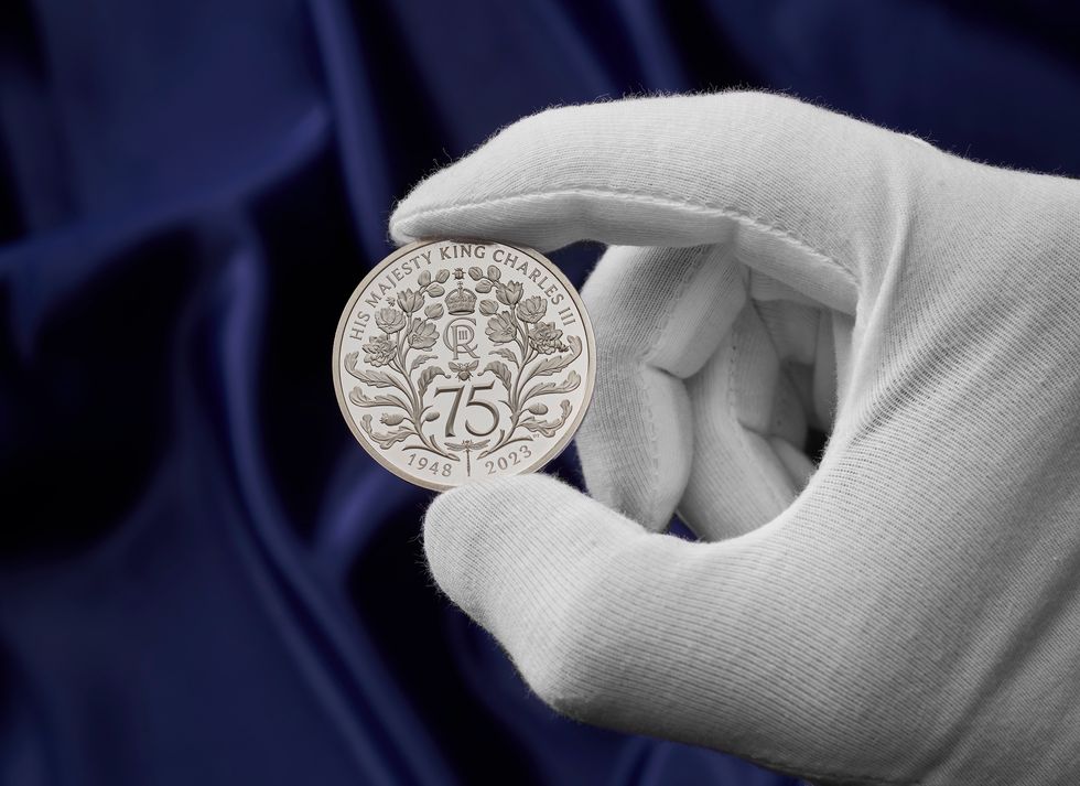 Royal Mint is giving coins to 75 people turning 75, to mark the King’s birthday