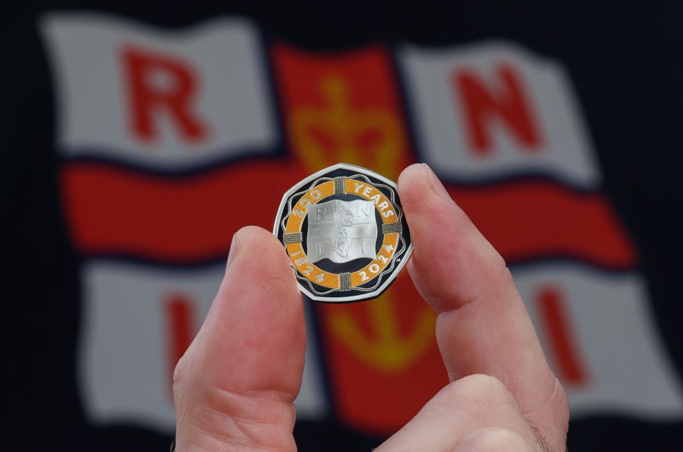 50p coin celebrating 200 years of the RNLI launched by Royal Mint