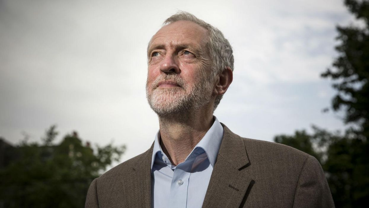 A new cross-party poll showed 46 per cent of voters supported Corbyn