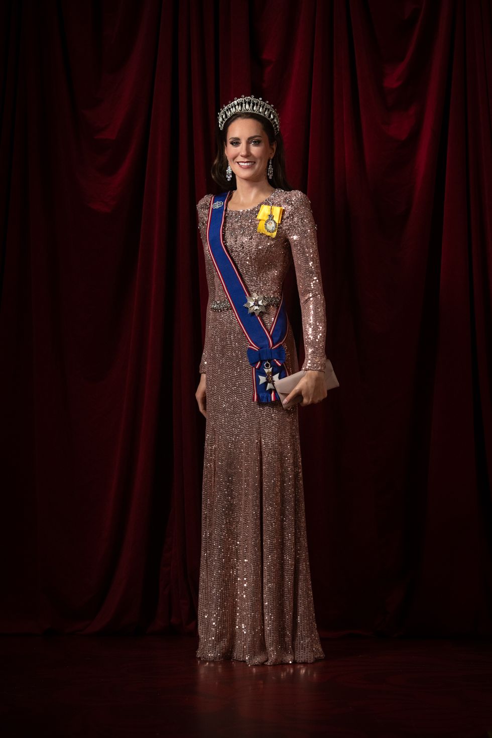 New wax figure of Princess of Wales unveiled at Madame Tussauds London