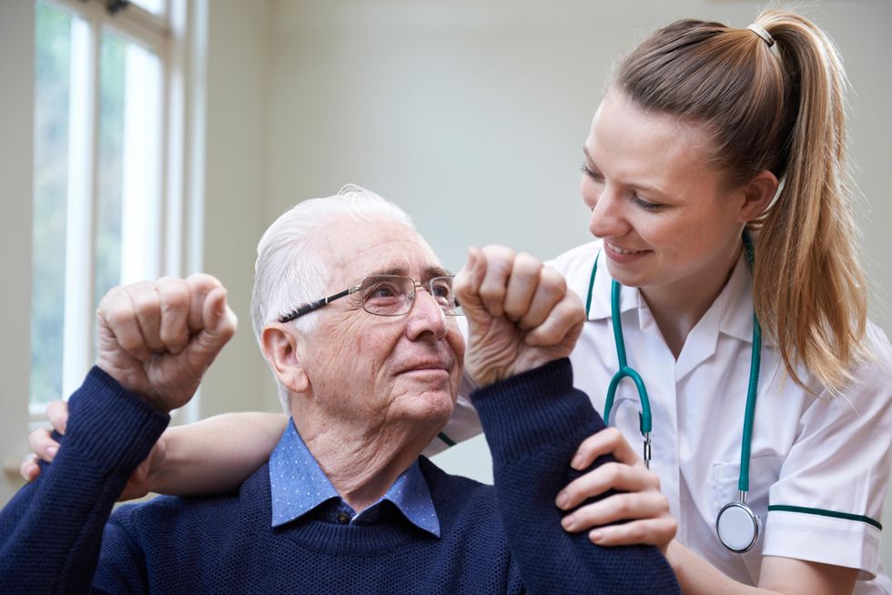 Device could help stroke survivors to feel loved one’s hand, researchers say