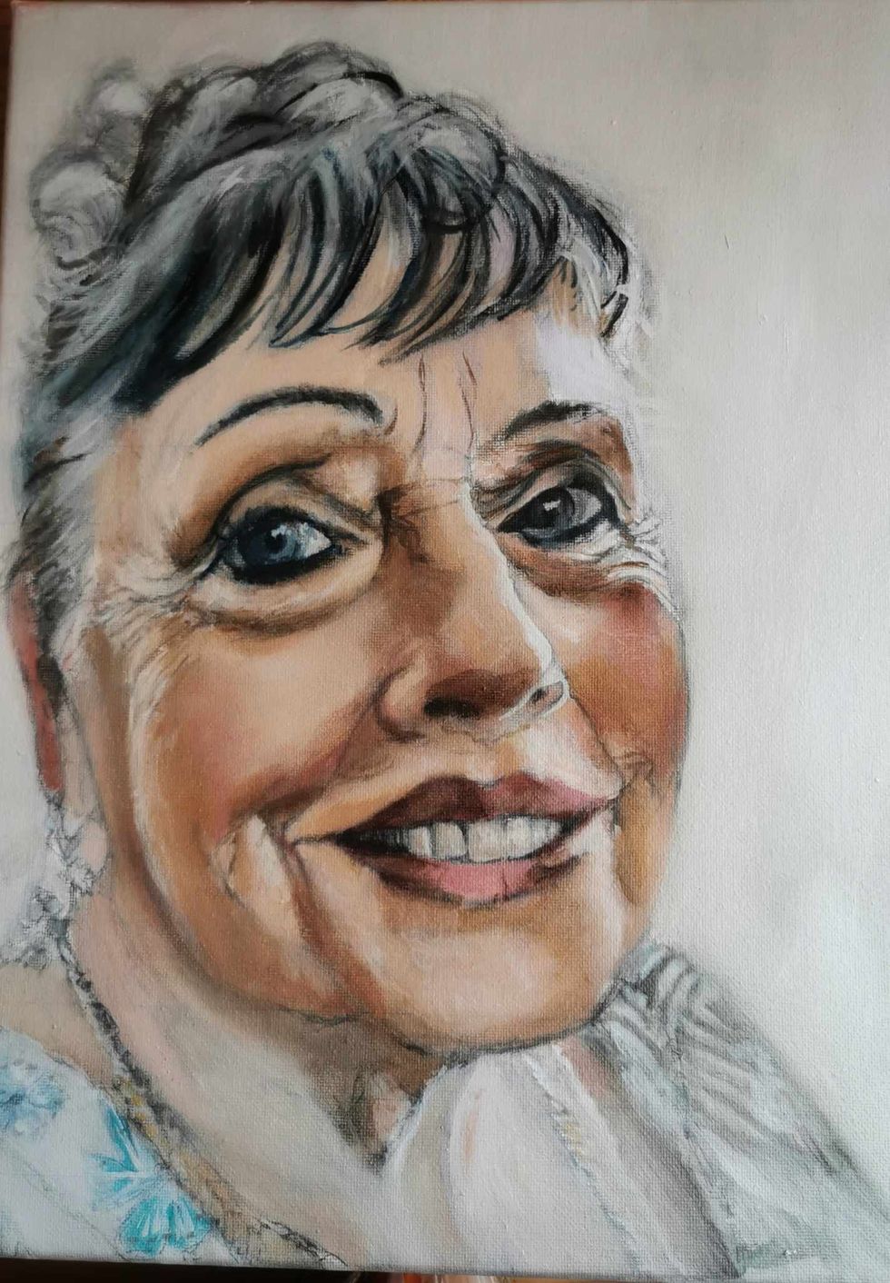 A painting of a woman by Ady Medcalf