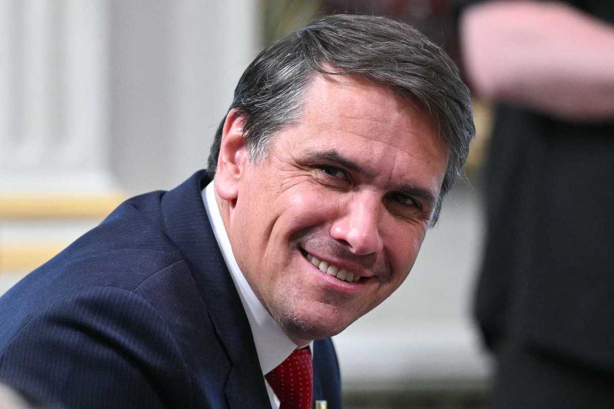 A photograph of acting Attorney General Todd Blanche