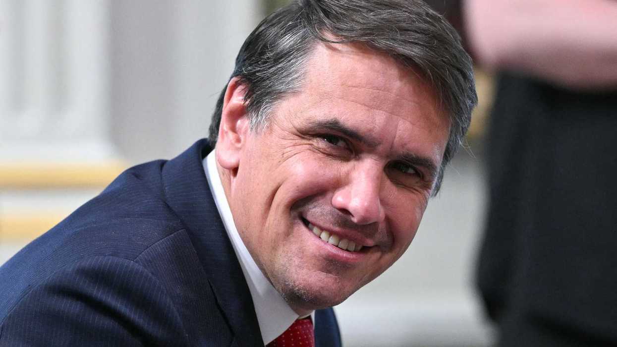 A photograph of acting Attorney General Todd Blanche