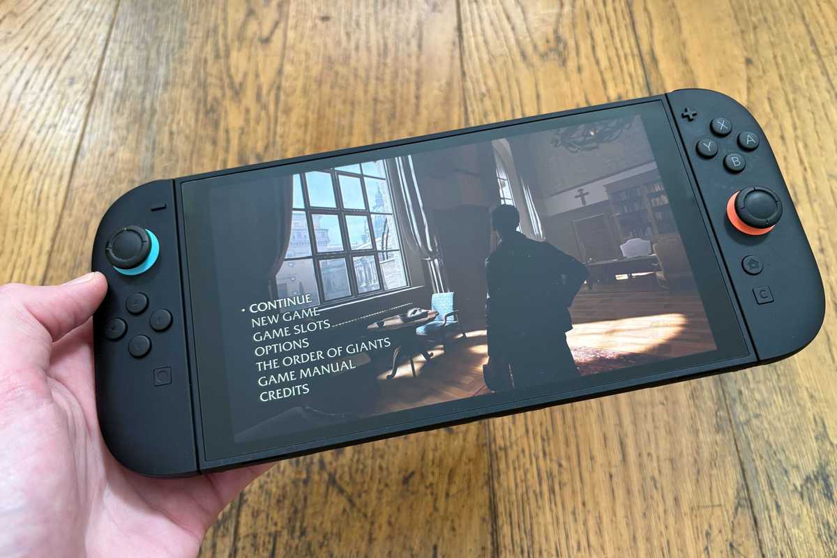 A photorapgh of Indiana Jones and the Great Circle on Nintendo Switch 2