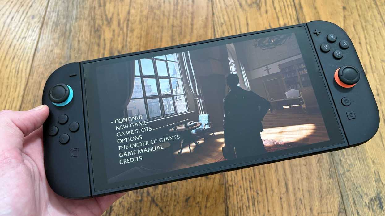 A photorapgh of Indiana Jones and the Great Circle on Nintendo Switch 2