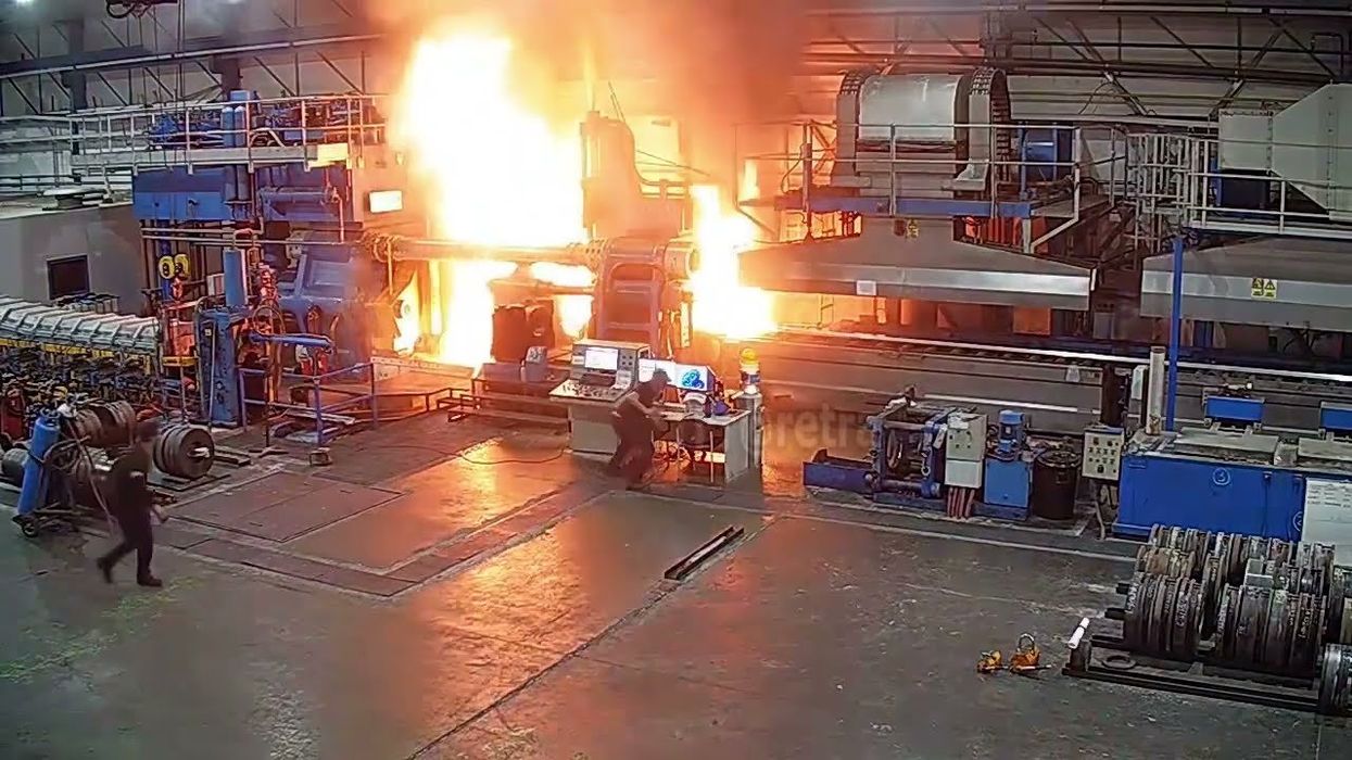 Horrifying accident at aluminium plant creates ‘portal to hell’